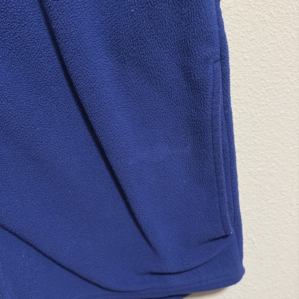 Patagonia Synchilla Kids Cozy Blue Fleece Jacket Vest Size Medium - Picture 6 of 7